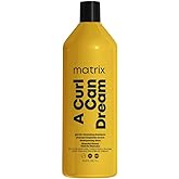 Matrix Curly Hair Shampoo, A Curl Can Dream Deep Cleansing Shampoo,Removes Build Up,Preserves Curl Pattern, Curly Hair Produc