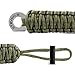 STEVEN G Men's Survival Gear Adjustable Professional Paracord Fashion Sport Bracelet with Firestarter and Striker/Cutter for Outdoor Adventures Prime Gift, Army Green