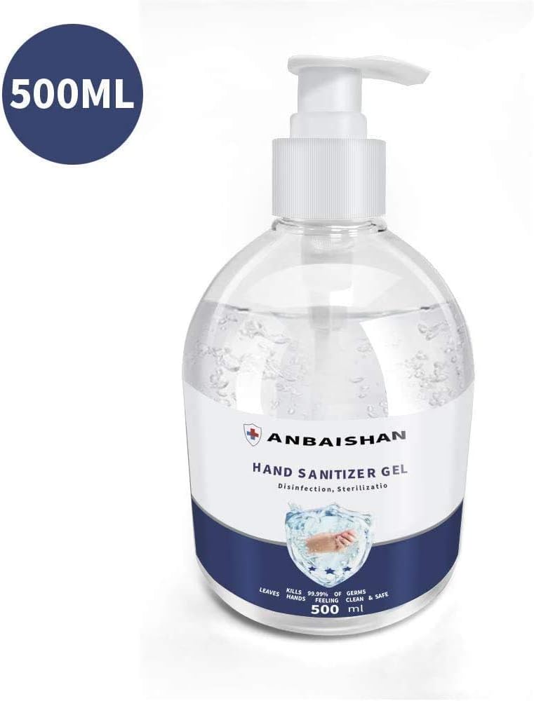 Hand Sanitizer, Liquid Hand Soap, Disposable Hand Sanitizer Long-Lasting Speed Dry Hand Lotion, 500ML