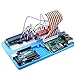 Raspberry Pi RAB Holder Breadboard Kit with 830 Points solderless Circuit Board Raspberry Pi Holder for Arduino, Mega 2560 & Raspberry Pi 4B, 3B+, 3B, 2B and 1B+, A+ (52 Items)