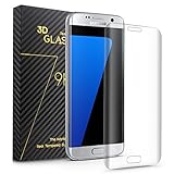 Uchoice Transparent Tempered Glass Screen Protector for Samsung Galaxy S7 Edge