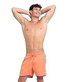 ARENA Men's Icons Team Stripe Beach Short Boxers
