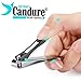 Candure Nail Clippers - Nail Cutter Trimmer Set for Fingernail Toenail and Manicure Pedicure