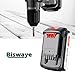 Biswaye 4.0Ah 20V Lithium Battery LBXR20 Compatible with Black and Decker 20V Max Battery LBXR2520 LBXR2020 LB2X3020 LBX20 LB2X4020 & LST522 LHT2220 LST300 20-Volt Max Cordless Power Tools (2-Pack)