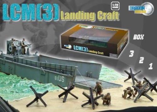 1/72 LCM (3) Landing Craft Diorama
