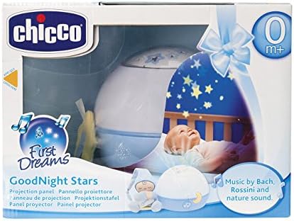 Chicco Goodnight Stars Soft Musical Nightlight (Blue)