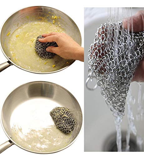 image for KitCast (6 in One + e Book)- Cast Iron Scrubber (7