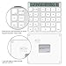 Cateck 2-in-1 Aluminum Bluetooth 28 Keys Wireless Magic Keypad & Calculator for Macs and PCs, Built in Dual Rechargeable Lithium Batteries