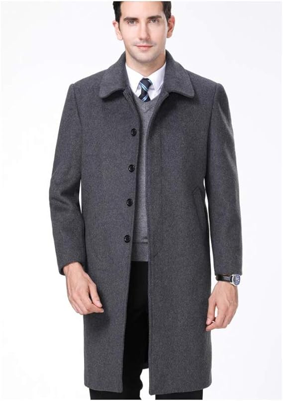 Amazon Co Jp Hasle Outfitters ビジネスコート メンズ コート テーラードジャケット チェスターコート ビジネス メンズコート アウターカシミヤ コート メンズ カシミア カシミヤブレンド 軽い 暖かい ゆったり ビジネス 服 ファッション小物