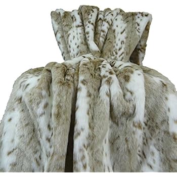 70 Off Bella Safari Faux Fur Plush Throw Blanket Comforter Aq607