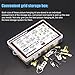 DYWISHKEY Picture Hanging Kit, 815 PCS Heavy Duty Assorted Picture Hangers Hooks Nails and Screws, Picture Hangers Assortment Kit for Wall Mounting