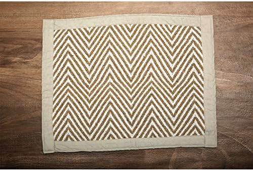 HELEN Rugs Extra Large Bedside Mat - 34" x 24", Ivory