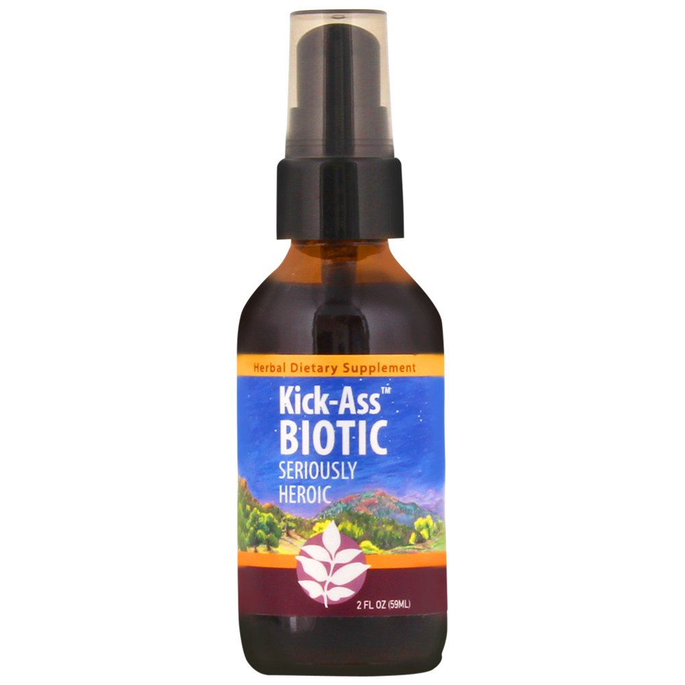 WishGarden Herbs KickAss Biotic, Organic Herbal Supplement That