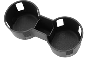 MACHSWON Central Control Cup Holder, Cup Holder Insert, Compatible with Ford Ranger XL/XLT/Lariat/Raptor 2024-2025 (North Ame