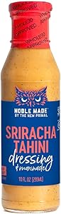 Noble Made by The New Primal, Sriracha Tahini Dressing & Marinade, 10 Fl Oz