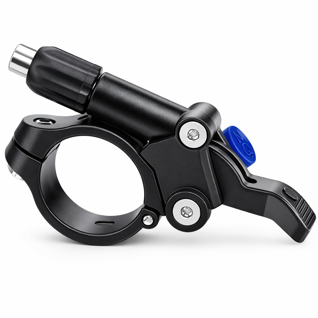 Bike Remote Lockout Lever Aluminum Alloy Bike Front Fork Lockout Lever with Inner Cable for Handlebar Diameter 22.2mm