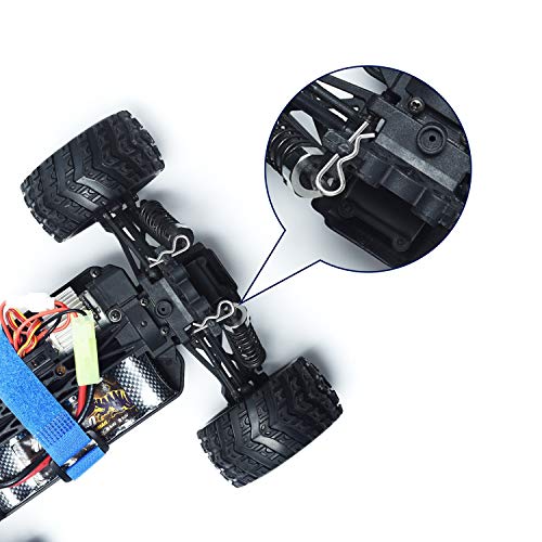 KCRTEK 50Pack Universal RC Body Clips for All 1/10 1/12 Scale Redcat