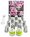 Cake decorating piping tips 30-pcs set by Chef's Empire pastry tip kit 10 Russian piping tips 2 ball icing nozzles 10 disposable pastry bags 1 reusable silicone bag 1 coupler 1 tri-coupler 5 brushes