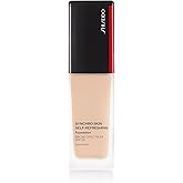 Shiseido Synchro Skin Self-Refreshing Foundation SPF 30, Ivory 120 - Medium-to-Full Buildable Coverage - Natural Finish, 24-Hour Wear - Water Resistant & Non-Comedogenic - 30 mL