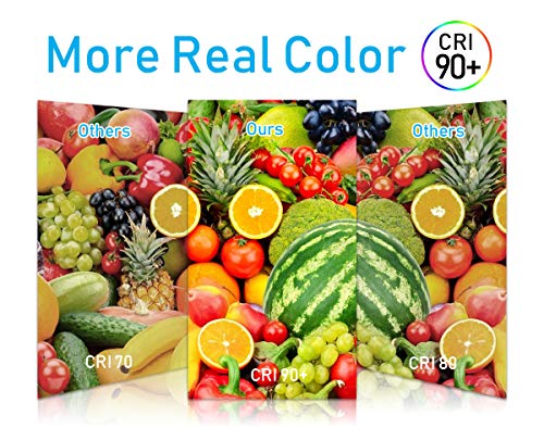 JJC 13W 6 Inch Ultra Thin Led Recessed Lights with Junction Box,5000K Daylight White, CRI90+, IC Rated,850 Lumens 65W Eqv. Dimmable Led Downlight ETL and Energy Star Certified- 6 Pack