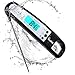 Yoofor Digital Instant Read Thermometer with Back Light, Cooking Thermometer with Extra Long Probe for BBQ, Meat, Candy, Milk and Bath Water, Gift Box