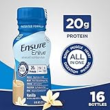 Ensure Enlive Nutrition Shake, Vanilla, 16 Count