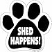 Imagine This Car Magnet- Paw-Shed Happens-5.5
