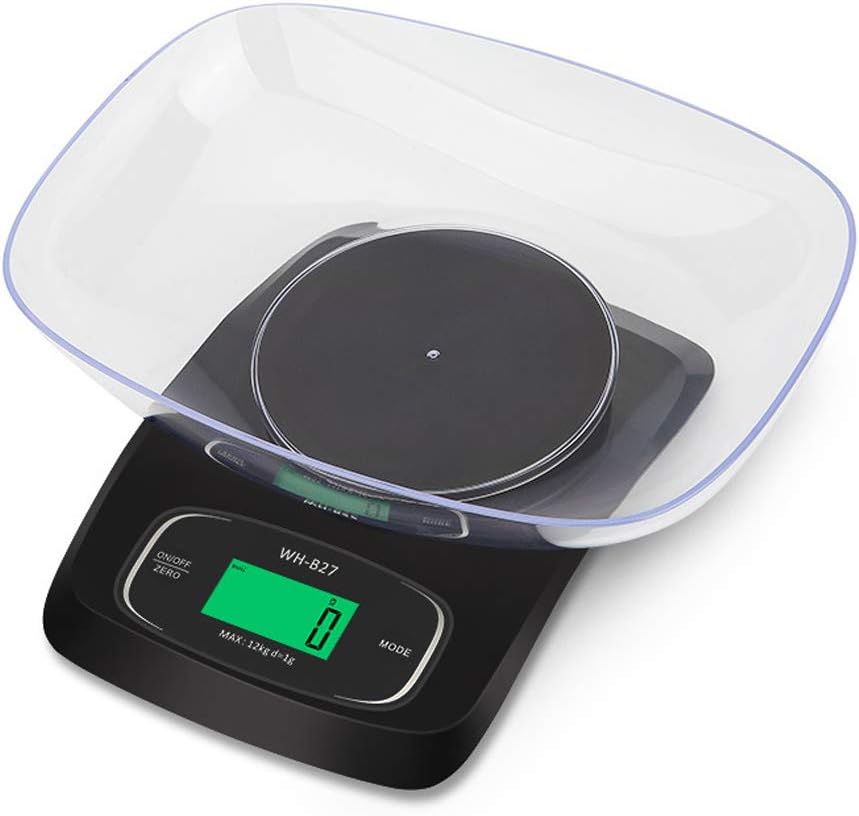 XUNMAIFBT Digital Kitchen Scales Food Scales with LCD Tare
