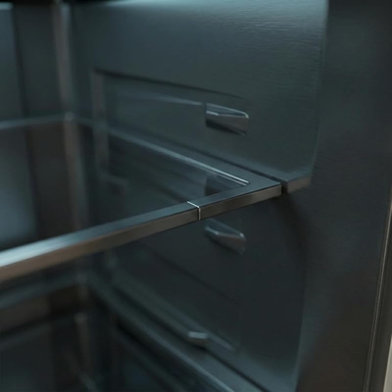 Réfrigérateur Américain 4 Portes Bolero CoolMarket 4D 503 Black