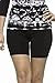 Undercover Waterwear Ladies Black Swim Shorts,Black,X-Large-Plus size