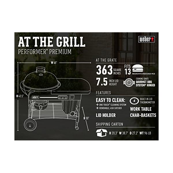 Weber-15401001-Performer-Premium-Charcoal-Grill-22-Inch-Black-0