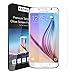 Galaxy S6 Glass Screen Protector, Kroma™ [Krystalin Series] World's Thinnest Ballistic Glass, 99.9% Touch-Screen Accuracy, Ultimate Protection from Bumps, Drops, and Scrapes