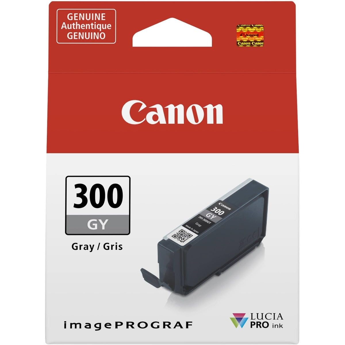 Canon PFI-300 GY - Grey - original - ink tank - for imagePROGRAF PRO-300