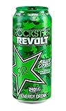 Rockstar Revolt Killer Citrus Energy Drink, 16 Ounce (24 Cans)
