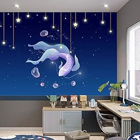 Wall Murals for Bedroom Beautiful Dream World Abstract Removable Wallpaper Peel and Stick Wall Stickers - 66x96 inches