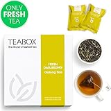 Teabox Darjeeling Oolong Tea | Darjeeling Tea | 16 Teabags | 36 g or 1.27 oz 16 TeaPac, Freshest Tea from India, Delivered Garden Fresh Direct from source | Oolong Tea