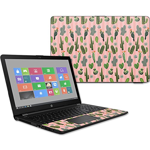 MightySkins Skin Compatible with HP 15t Laptop 15.6" (2017) - Cactus Garden | Protective, Durable, and Unique Vinyl Decal wrap Cover | Easy to Apply, Remove, and Change Styles | Made in The USA - Thumbnail 3