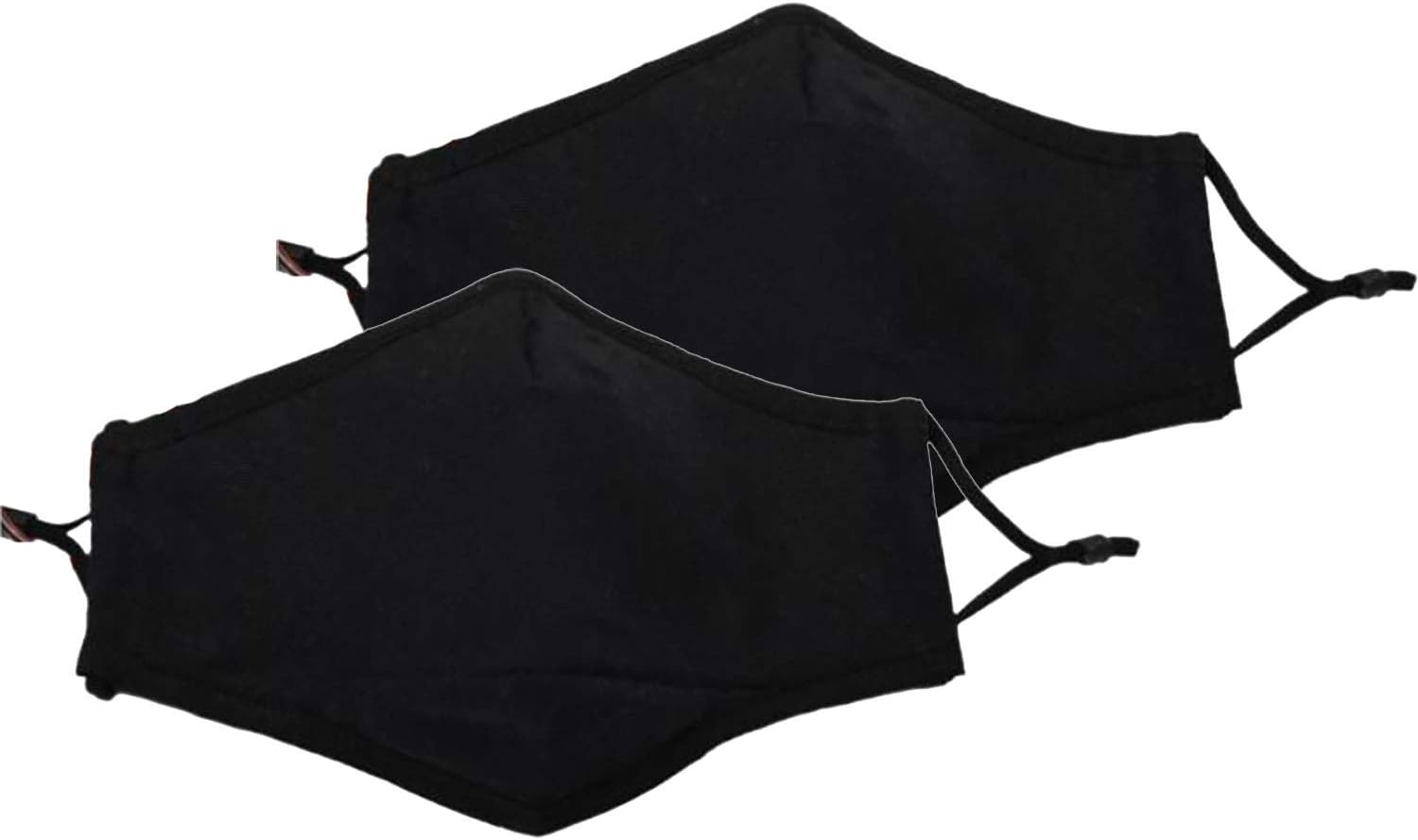 Cello Plain Blk Face Masks, 200 g, 2-Count, Black, 2 count (Pack of 1)
