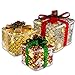 JOYIN Deluxe Lighted Gift Boxes for Christmas Decoration-with 8 Modes 150 LED Light String