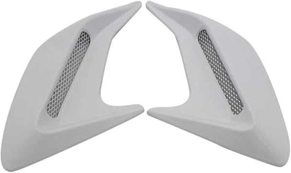 Entrada cubierta ventilación aire 2pcs Simulación aberturas laterales