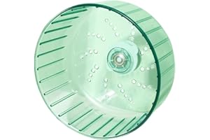 Kisangel Silent Hamster Wheel 4.7 Inch Quiet Running Exercise Wheel for Small Pets Hedgehog Rat Chinchilla Cage Accessory