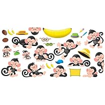 Trend Enterprises Monkey Mischief Bulletin Board Set (T-8201)