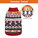 Mihachi Christmas Dog Sweater - Winter Clothes with Colorful Snowflake Patterns Soft Knit Keep Warm-L