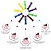 Fidget Toys for Sensory Kids and Adults (Pack of 10) Marble Fidget Toy Immediately Relieves Stress and Increase Focus- Sensory Toys for Autistic Children OCD ADHD-Classroom Fidgets for School