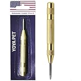 Automatic Center Punch 5 inch,Determine Drilling Position for Steel, Wood, Plastic (Automatic Center Punch)