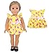 Ebuddy 3-sets Doll Clothes Party Dress Clothes For 18 inch American Girl Doll