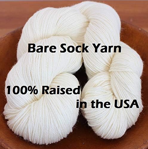 Superwash Wool Fingering Weight Sock Yarn 90/10 SW Targhee/Nylon