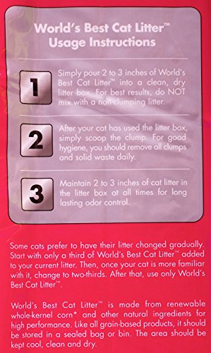 World's Best Cat Litter Clumping Litter Formula for Multiple Cats, 28-Pounds
