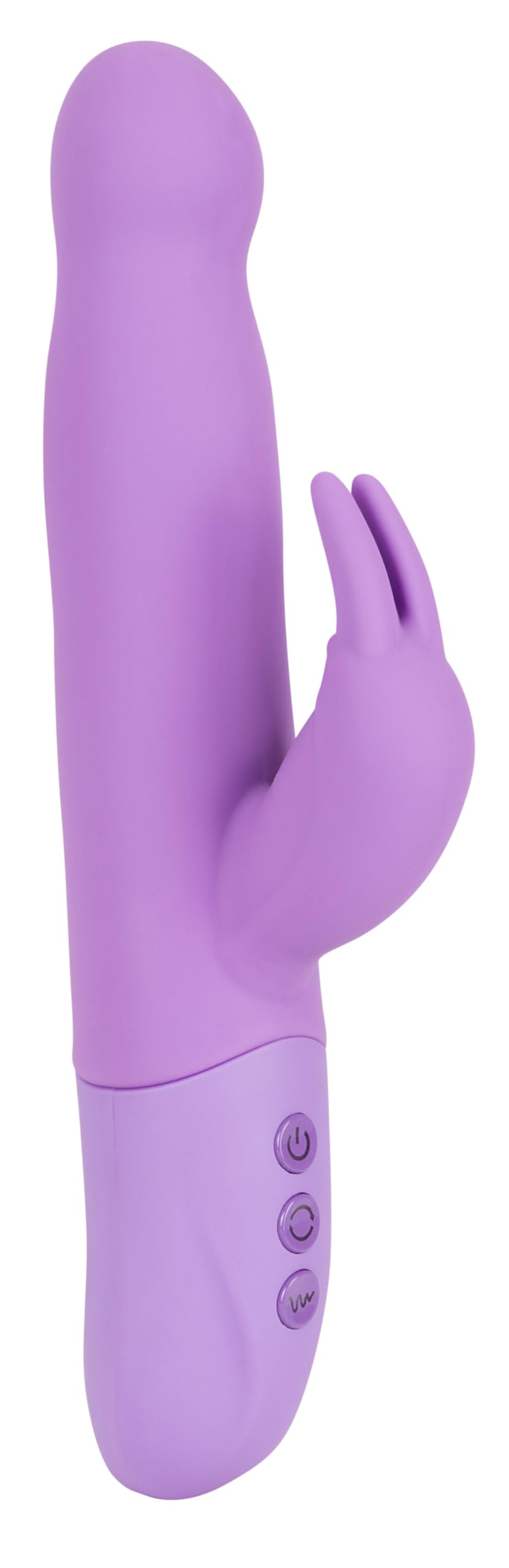 Sweet Smile Vibrator with Clitoral Stimulator and Rotation-05952410000 Purple One Size