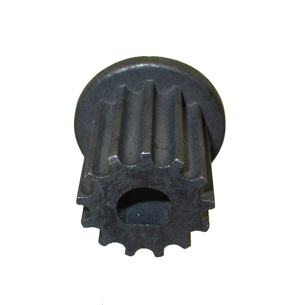 TCMotor 13 Tooth Gear Pinion Sprocket Belt Pulley With One Flat Side